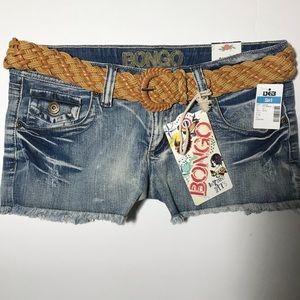 Bongo Shorts Women’s 9 NWT 319I